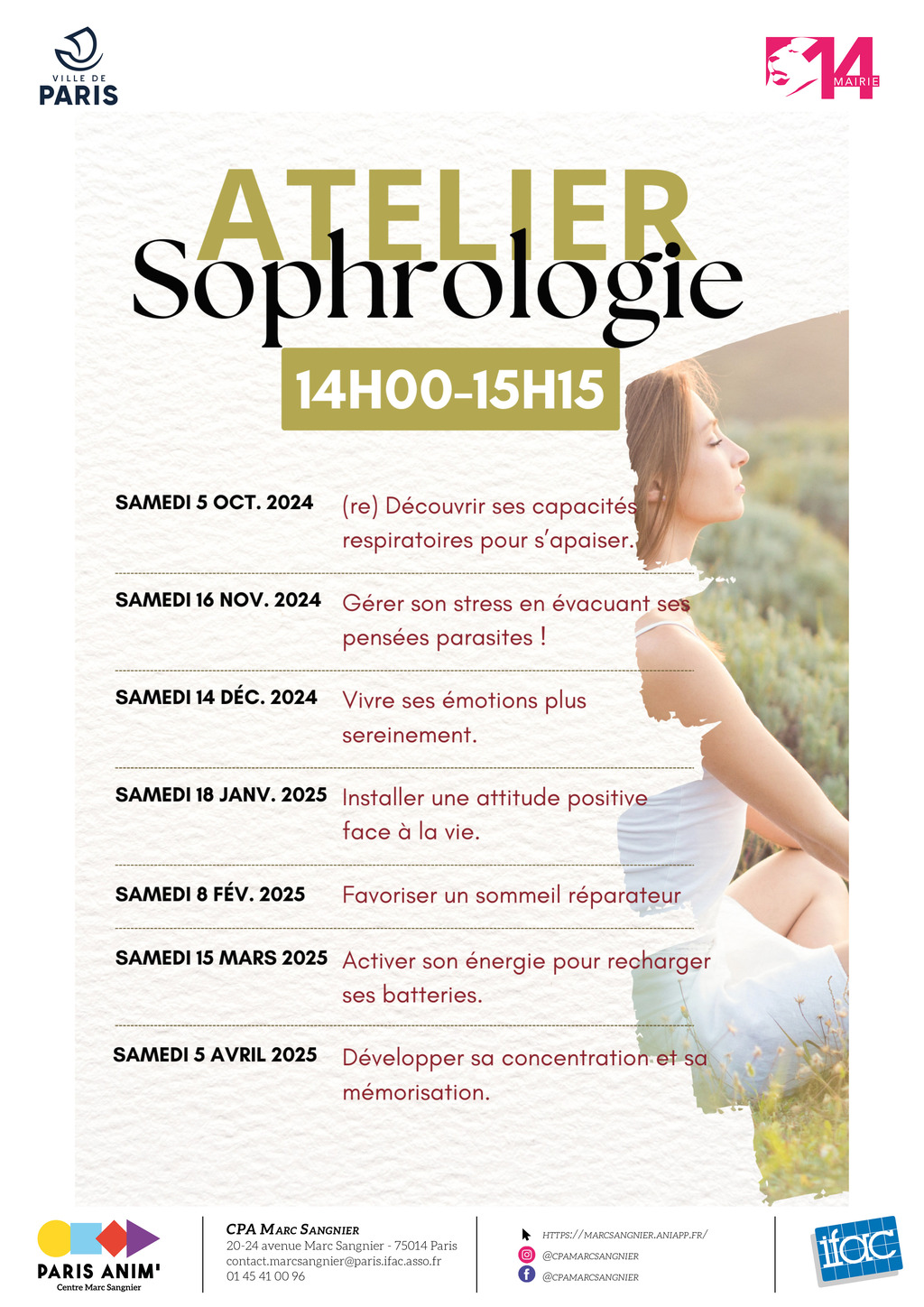 Atelier de sophrologie