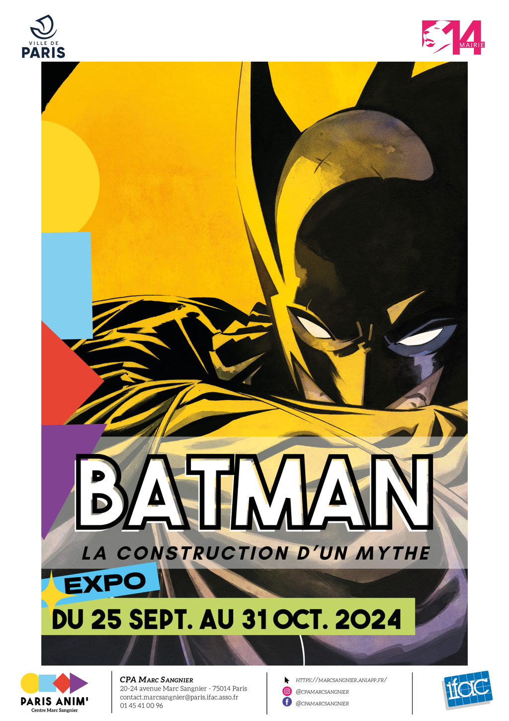 Exposition Batman : "La construction d'un mythe"