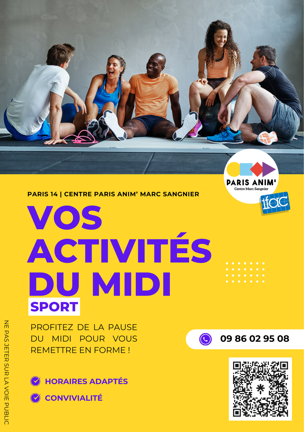 Activités du midi