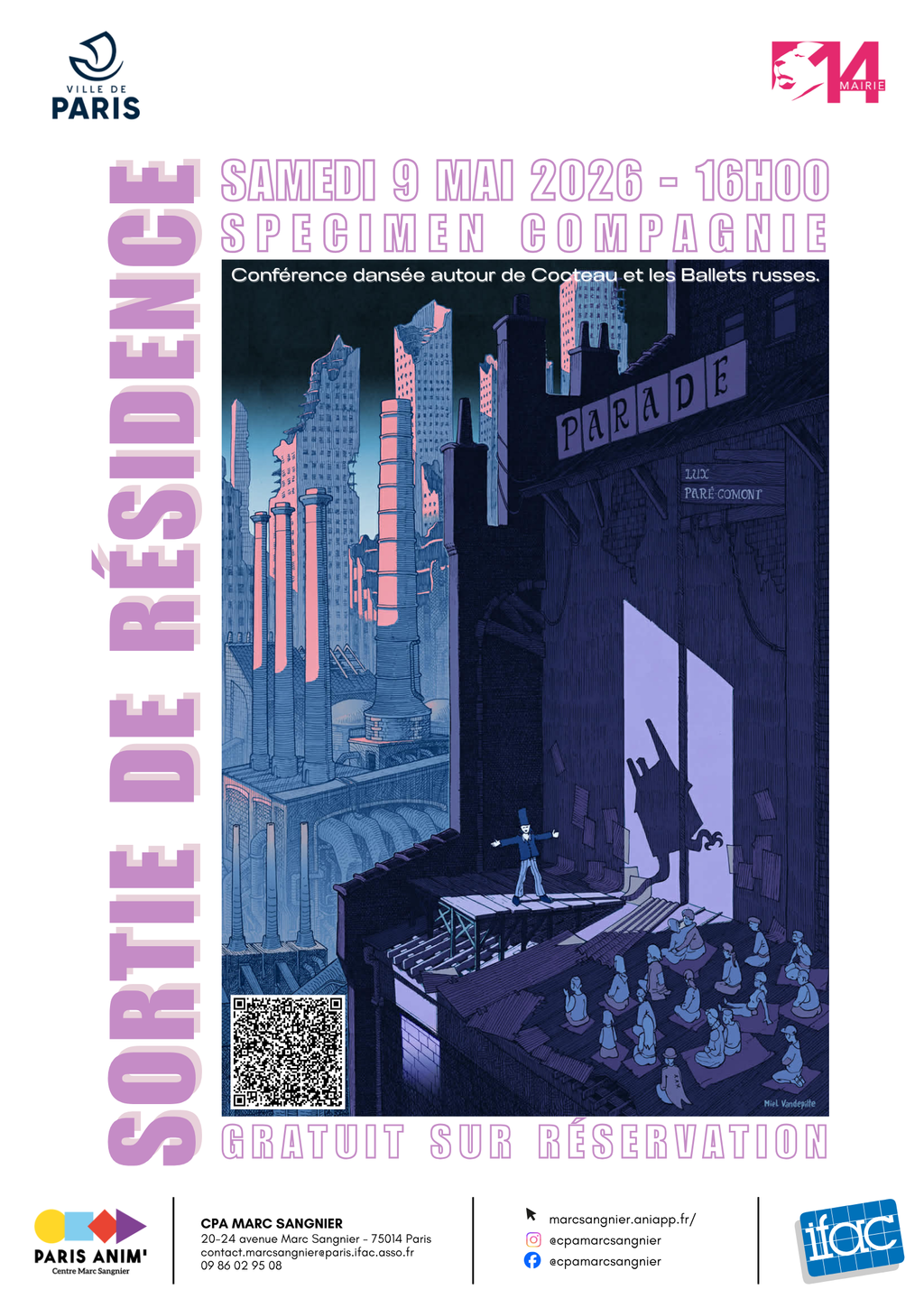 Sortie de résidence : Specimen Compagnie