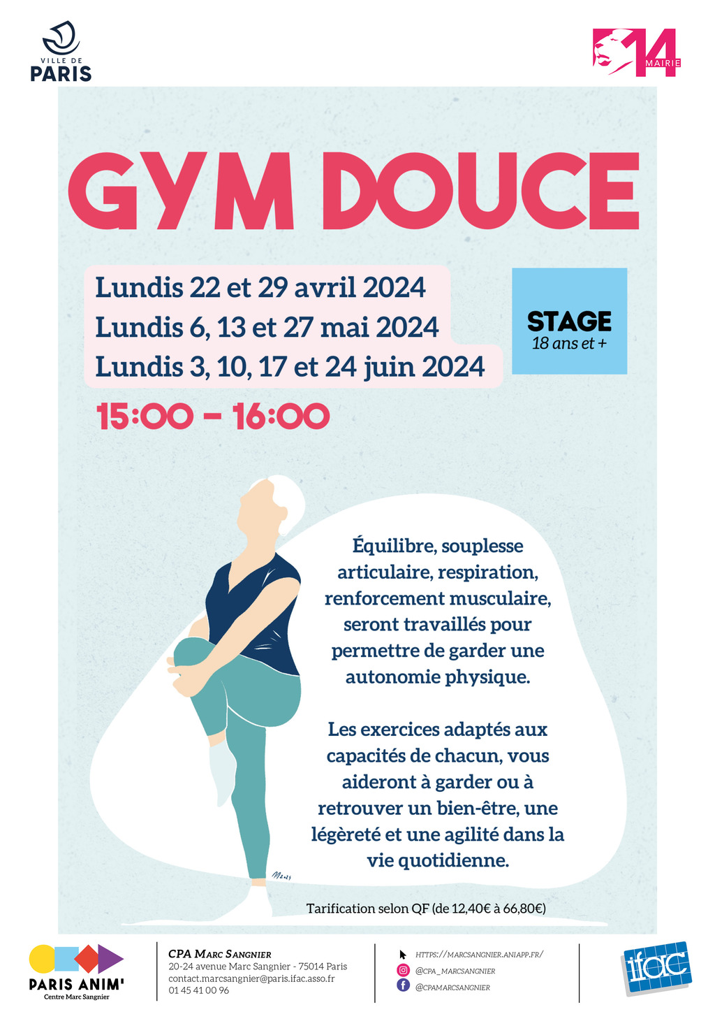 Stage Gym Douce (revient !)